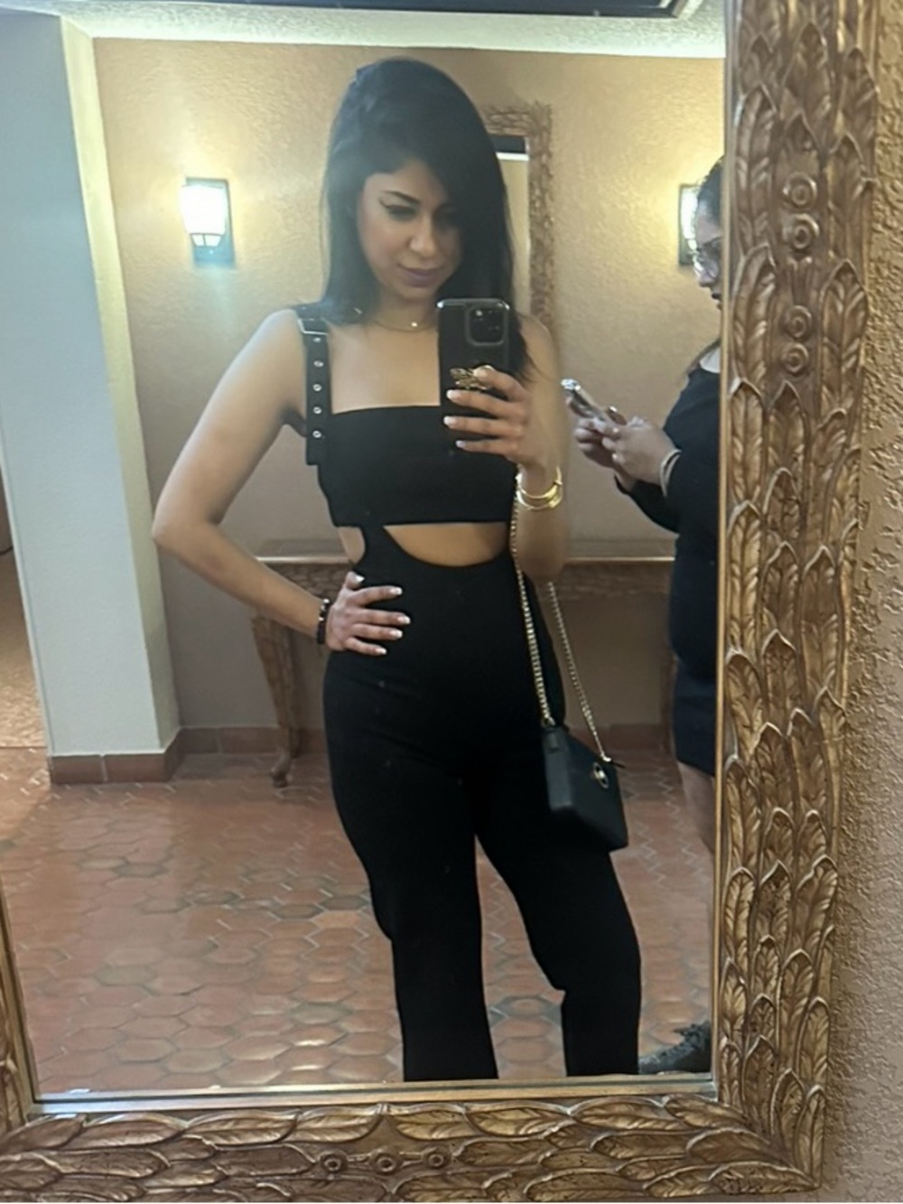 Tiger Mist One Shoulder Black Dress